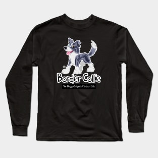 CartoonClub Border Collie - Merle Long Sleeve T-Shirt